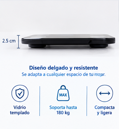 BALANZA DIGITAL -INTELIGENTE  (BLUETOOTH)