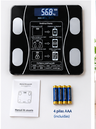 BALANZA DIGITAL -INTELIGENTE  (BLUETOOTH)