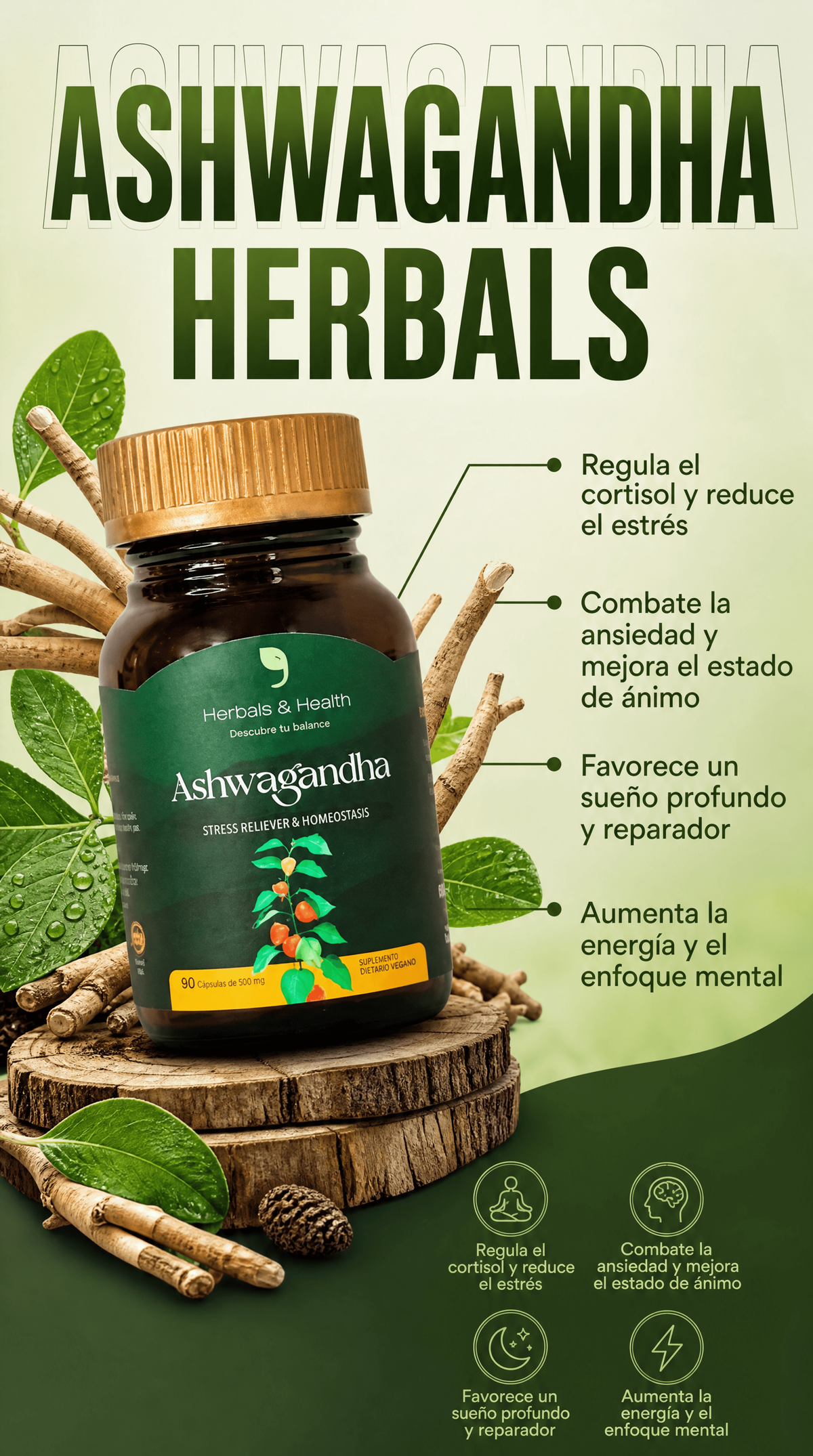 ASHWAGANDHA - Herbals & Health